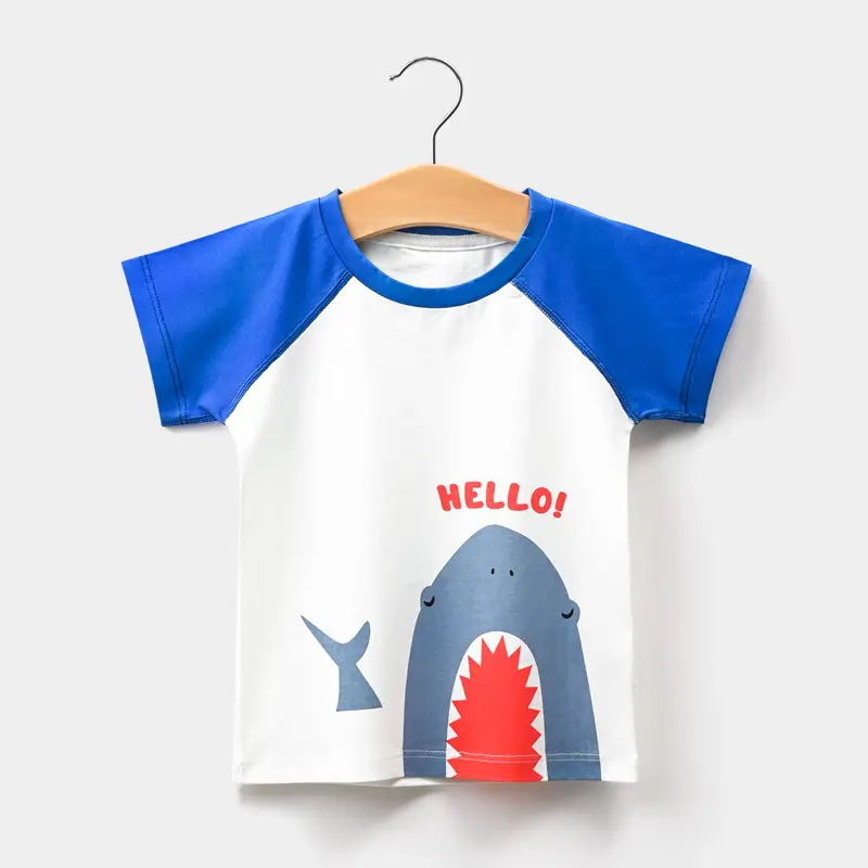 Apple Printed Cotton T-Shirt for Baby Boys Girls - Image 9