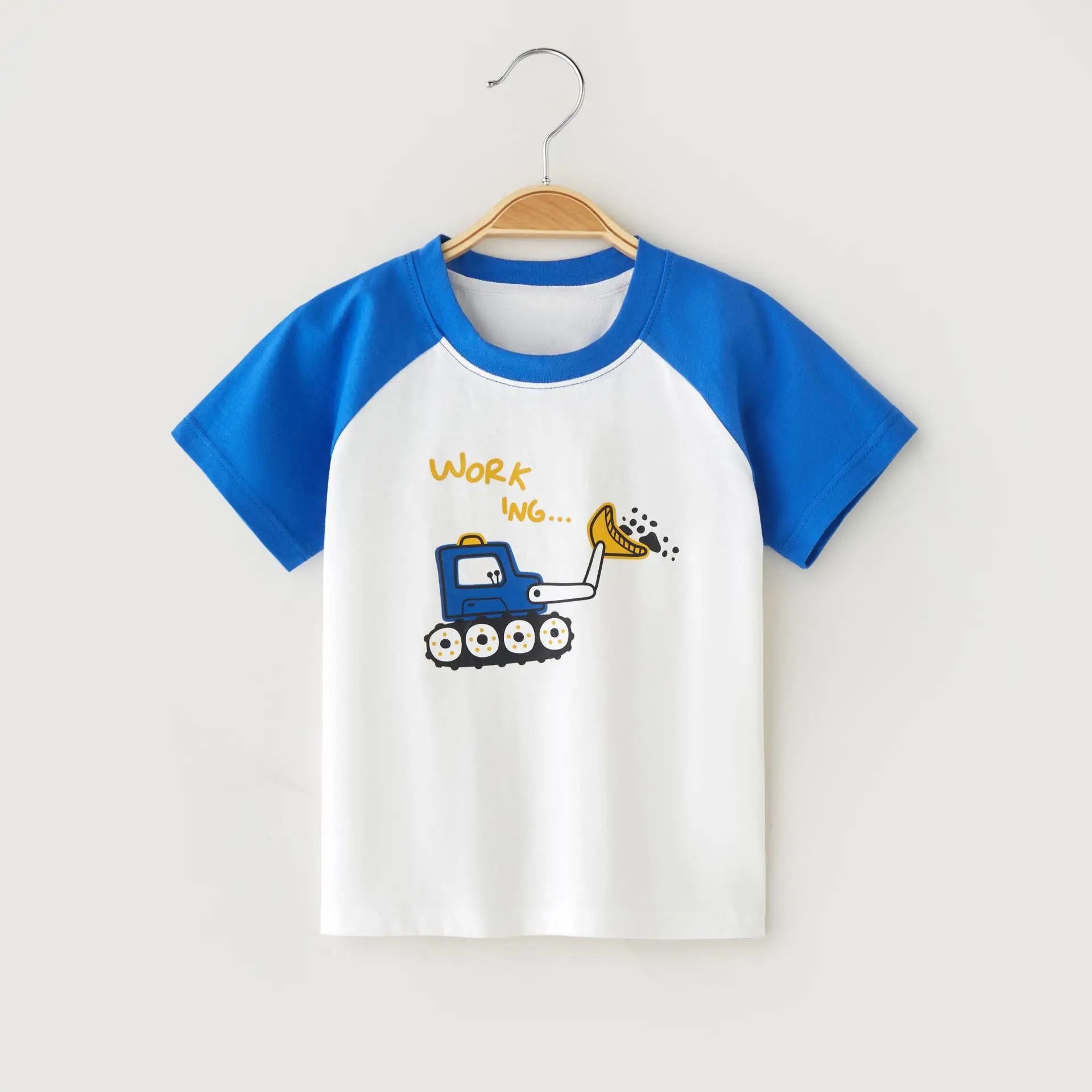 Apple Printed Cotton T-Shirt for Baby Boys Girls - Image 13