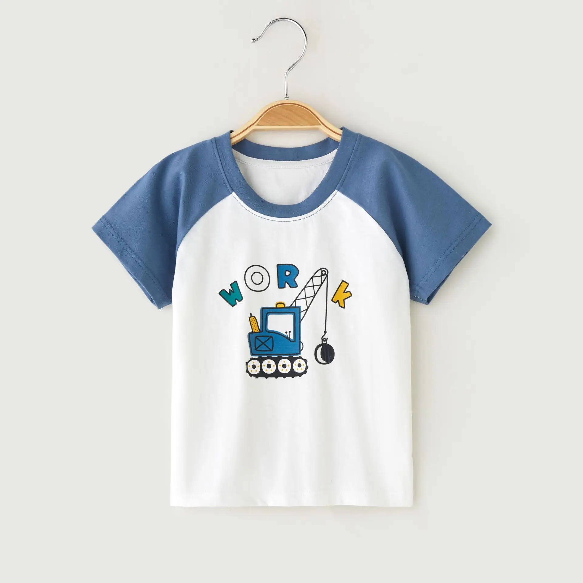 Apple Printed Cotton T-Shirt for Baby Boys Girls - Image 15