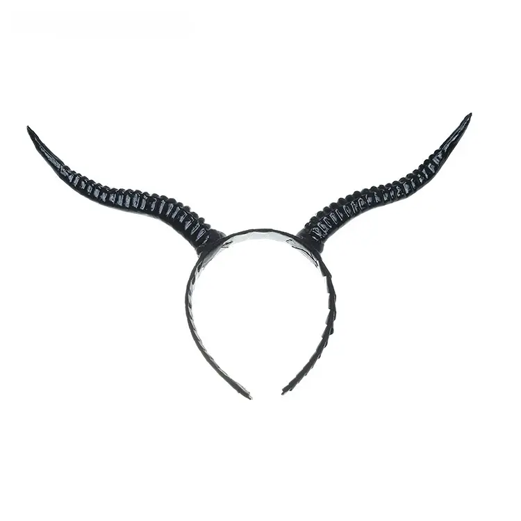 Golden Devil Horn Headband for Halloween Party Cosplay