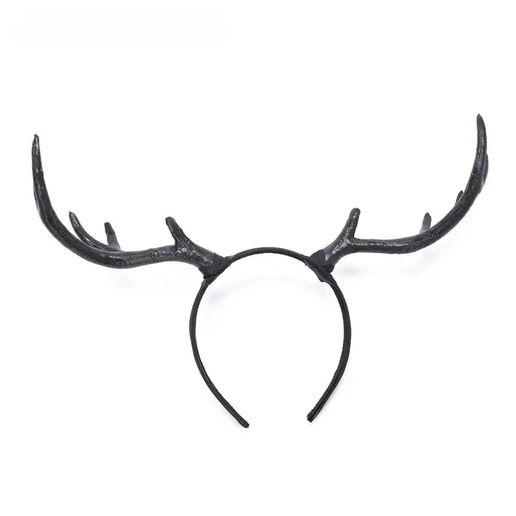 Golden Devil Horn Headband for Halloween Party Cosplay