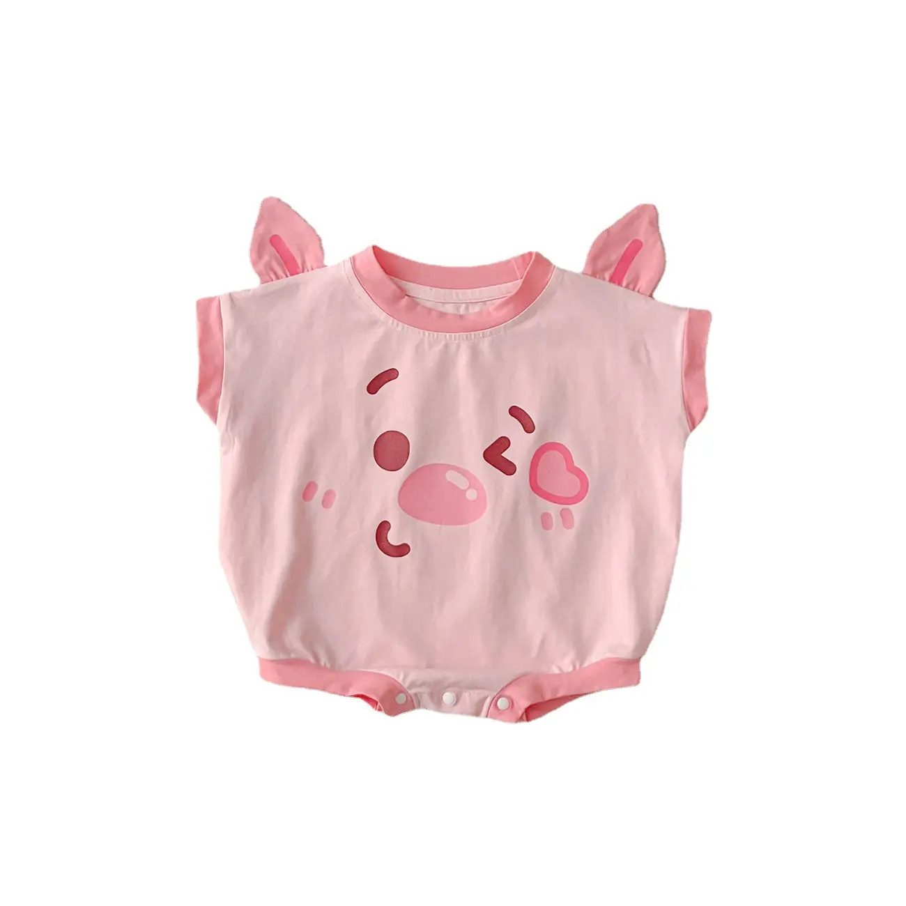Pink Cartoon Pig Cute Bag for Girls Summer Climbing Clothes