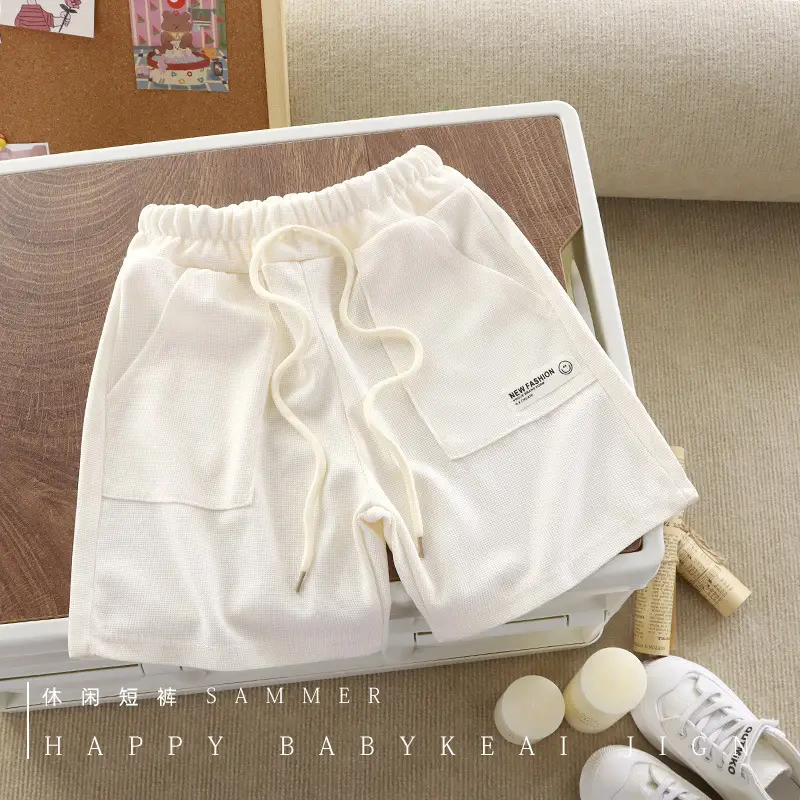 Pink Cotton Cartoon Shorts for Boys Summer Wear