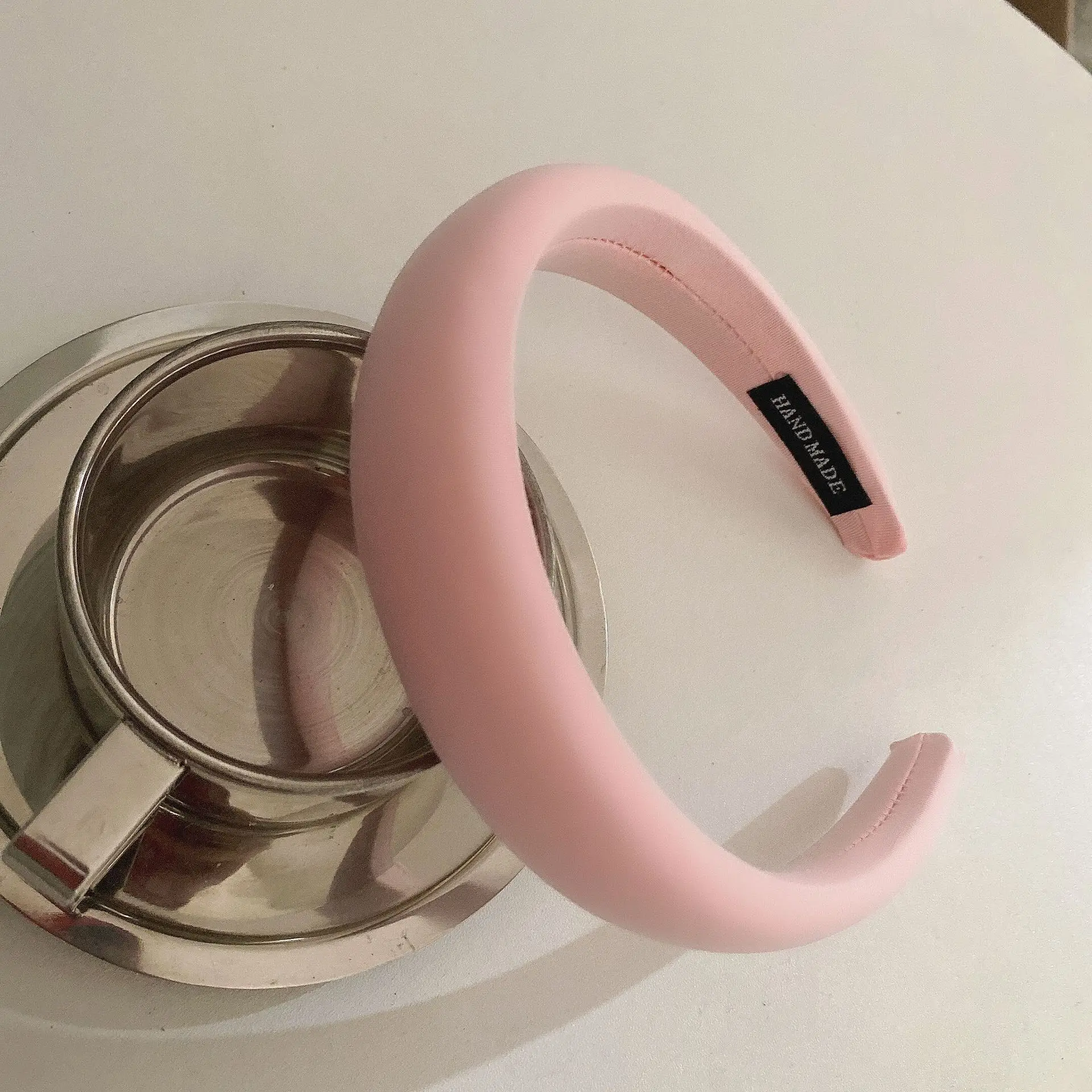Pink High Cranial Hair Hoop Women's 2023 New - Image 5