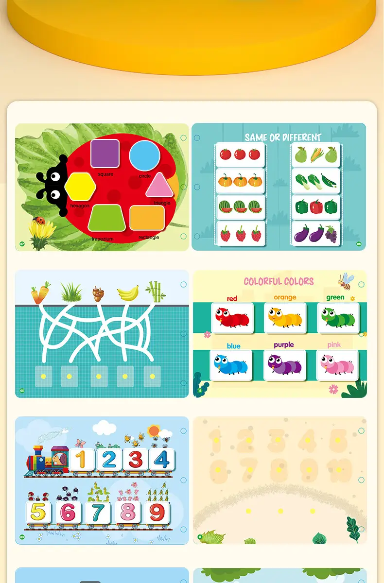 Children's Educational Toy Cross-Border Quiet Book Set — feature 6