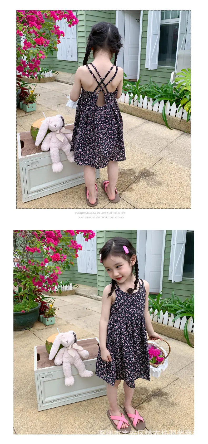 Girls Floral Chiffon Dress Summer Wear — feature 10