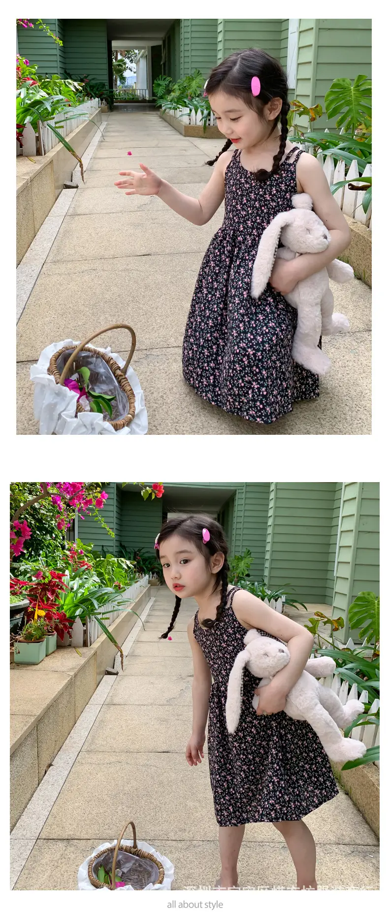 Girls Floral Chiffon Dress Summer Wear — feature 12