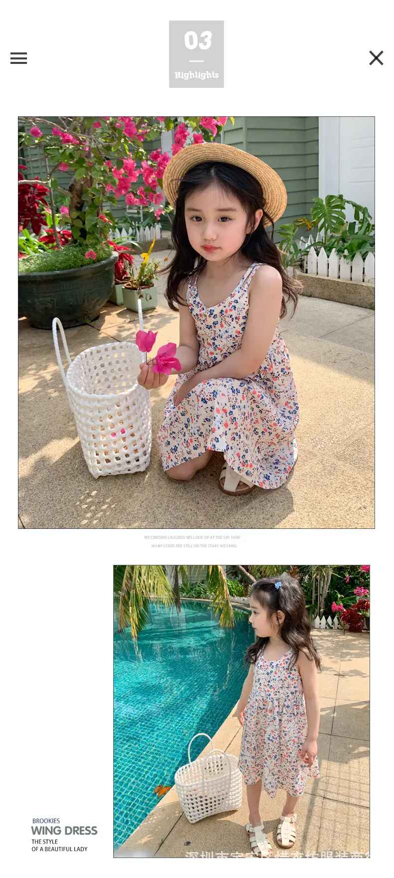 Girls Floral Chiffon Dress Summer Wear — feature 4