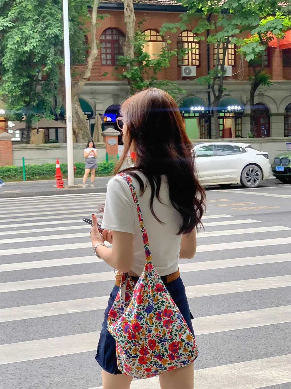 Celebrity Style Floral Bag Student Shoulder Crossbody — feature 7