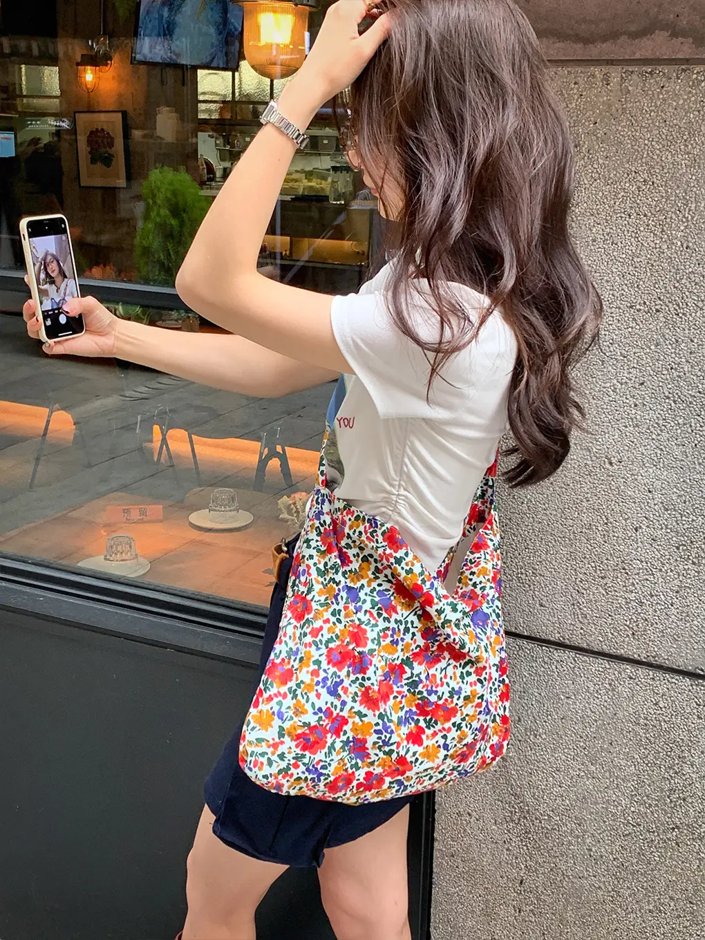 Celebrity Style Floral Bag Student Shoulder Crossbody — feature 8
