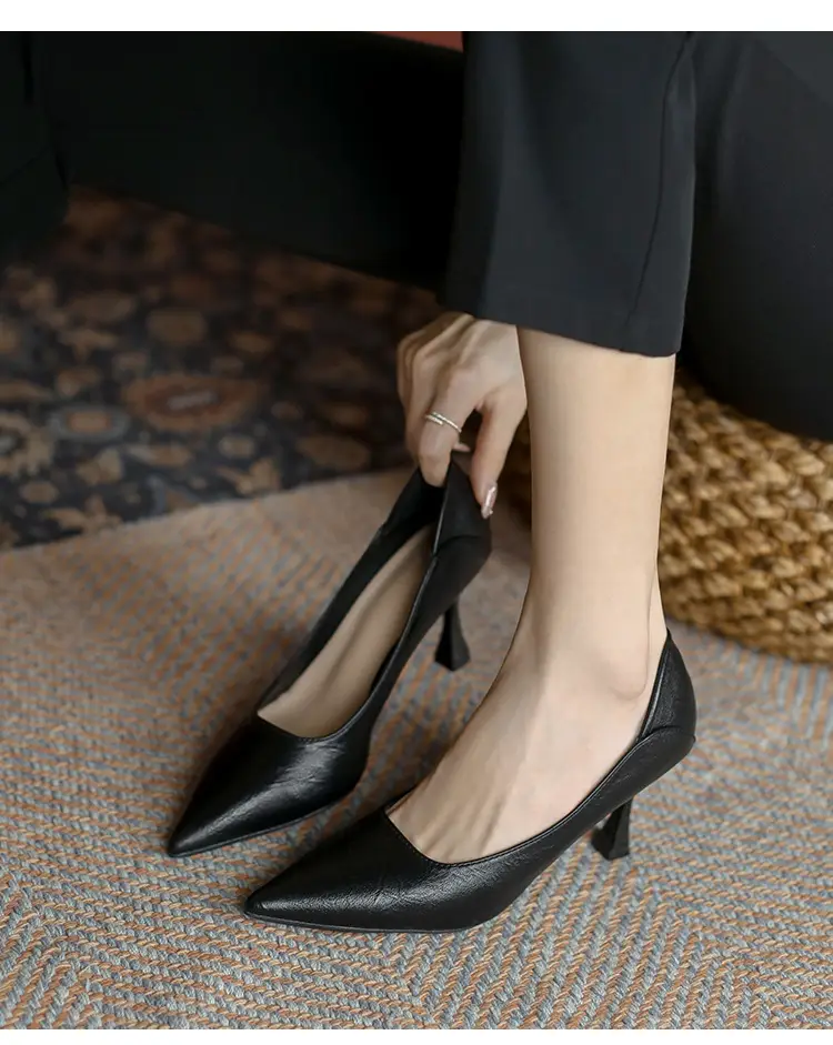 2023 New Summer Stiletto Heels Women's Nude Pointed — feature 1
