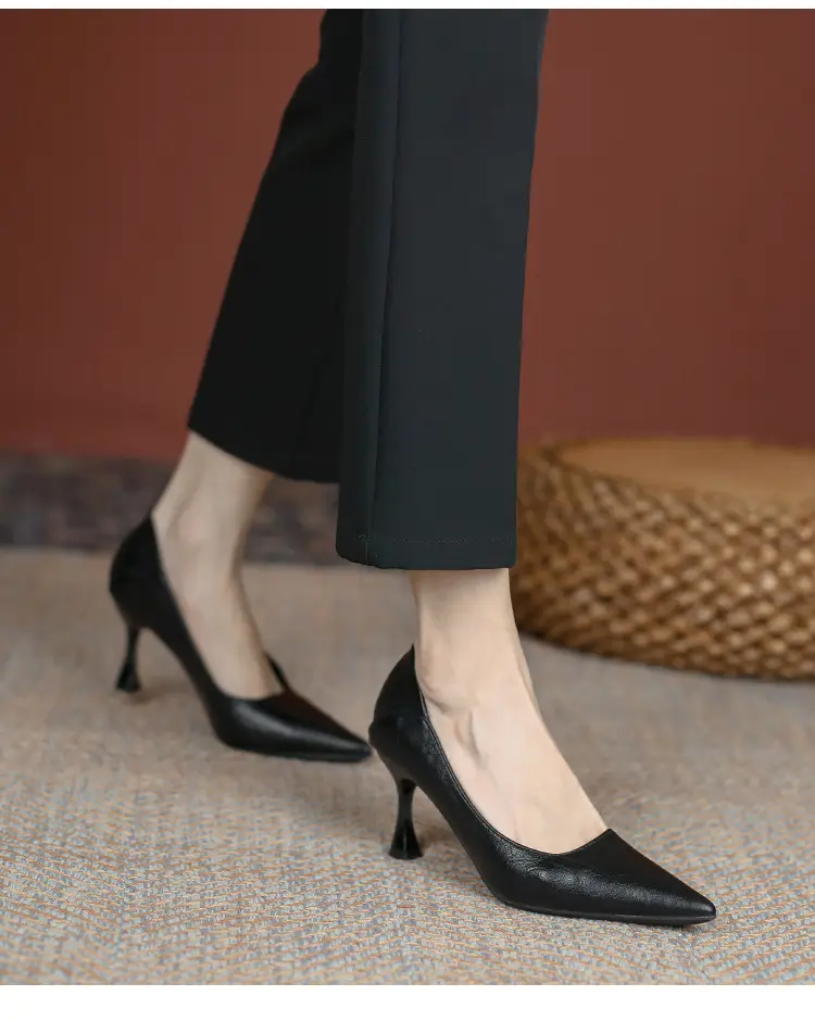 2023 New Summer Stiletto Heels Women's Nude Pointed — feature 3