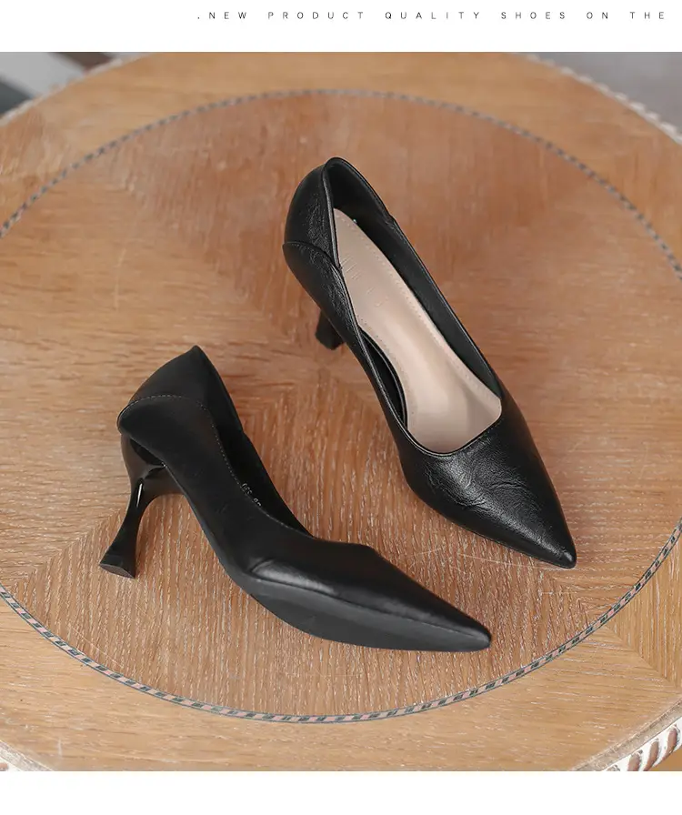 2023 New Summer Stiletto Heels Women's Nude Pointed — feature 7