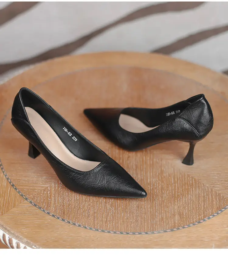2023 New Summer Stiletto Heels Women's Nude Pointed — feature 8