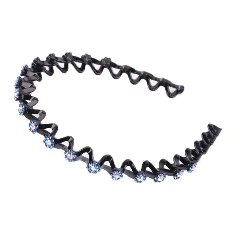 Women's Rhinestone Pearl Hairband with High-End Hairpin - Image 11