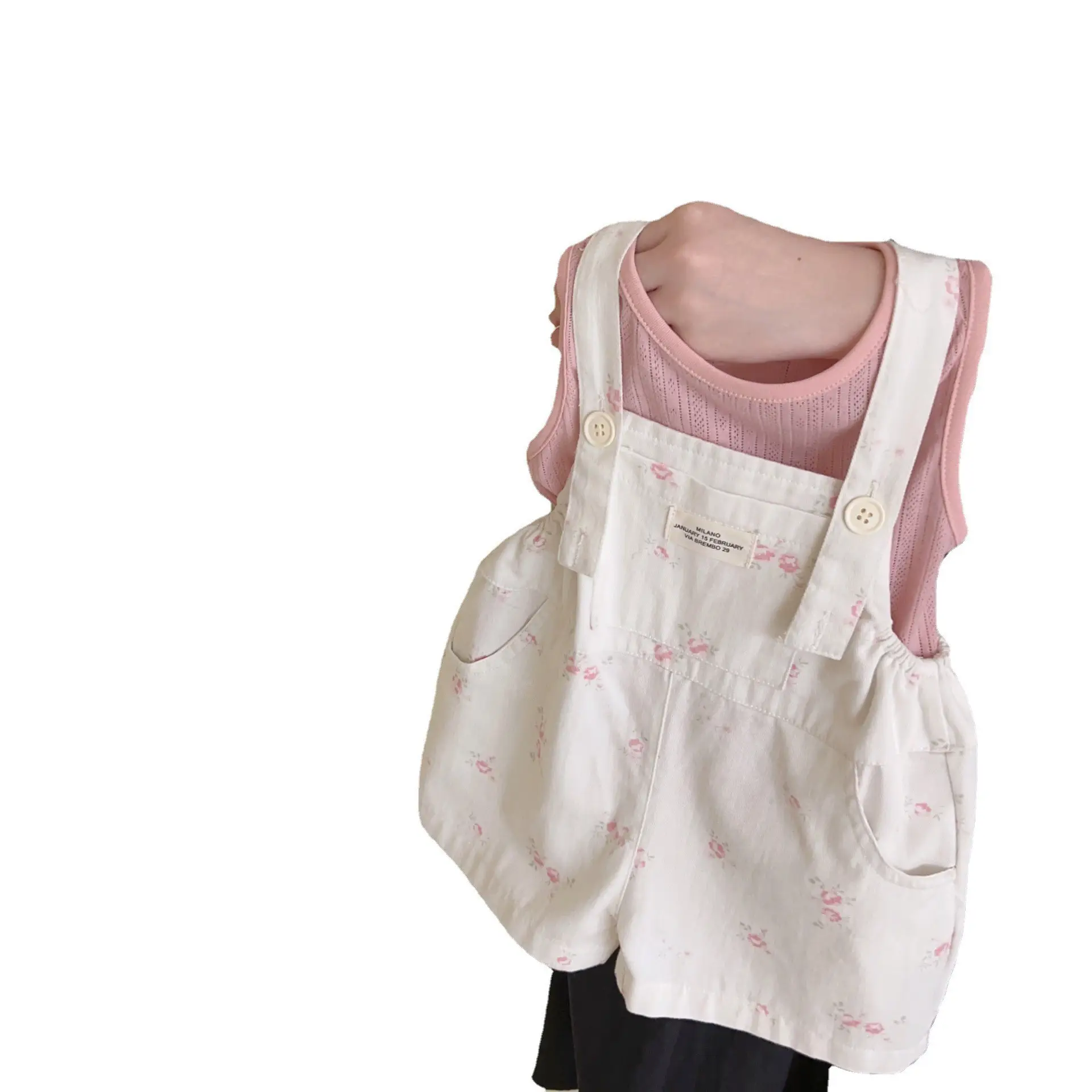 Girls Floral Shorts & Vest Summer Outfit 2025 - Image 13