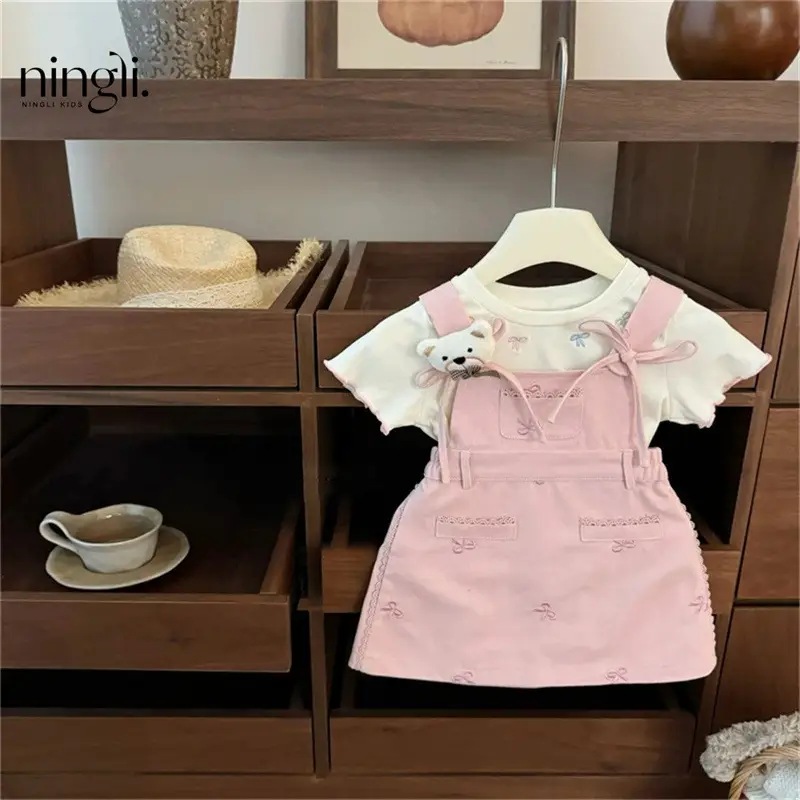 Girls Floral Shorts & Vest Summer Outfit 2025 - Image 9