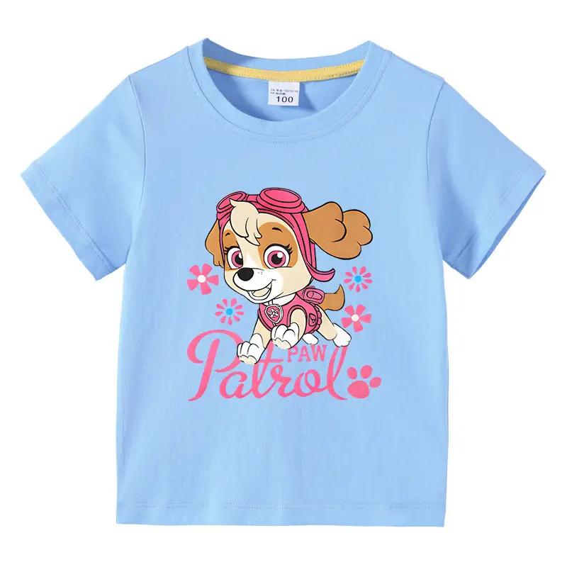 2023 Kids Green Pawl Pawl Fabrol T-Shirt Boys Girls - Image 9