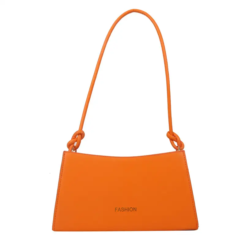 Beige Faux Leather Shoulder Bag for Women - Image 10