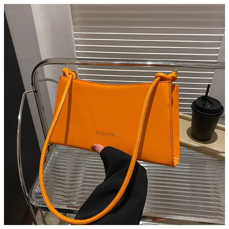 Beige Faux Leather Shoulder Bag for Women — feature 12