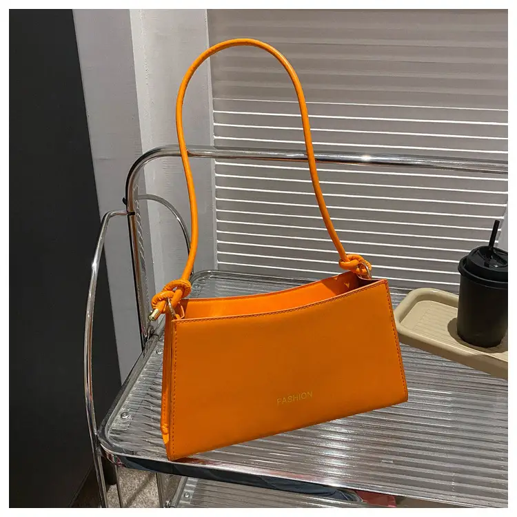 Beige Faux Leather Shoulder Bag for Women — feature 13