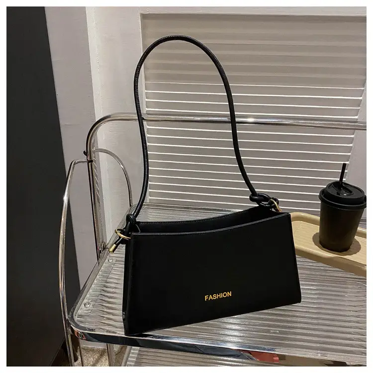 Beige Faux Leather Shoulder Bag for Women — feature 17