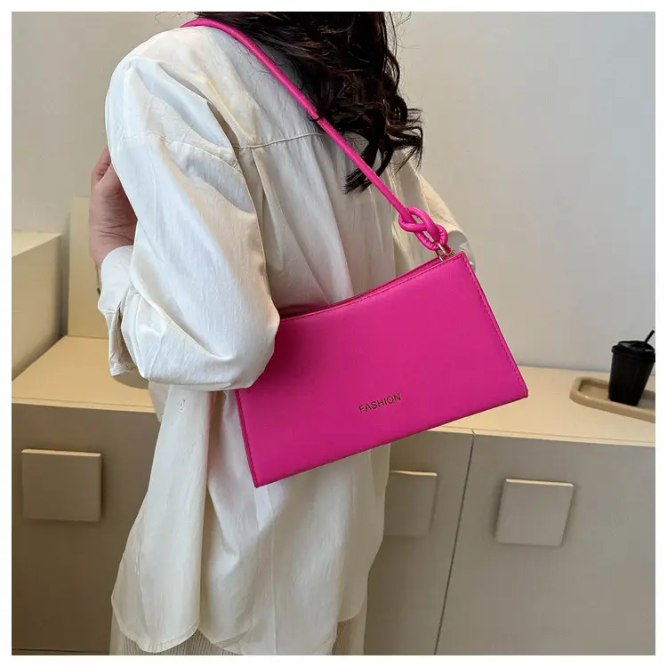 Beige Faux Leather Shoulder Bag for Women — feature 23