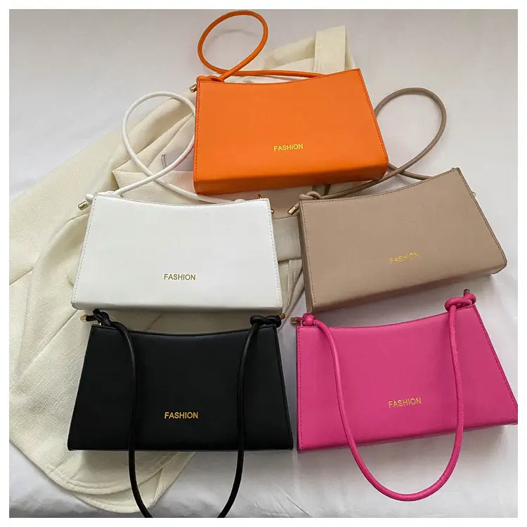 Beige Faux Leather Shoulder Bag for Women — feature 30
