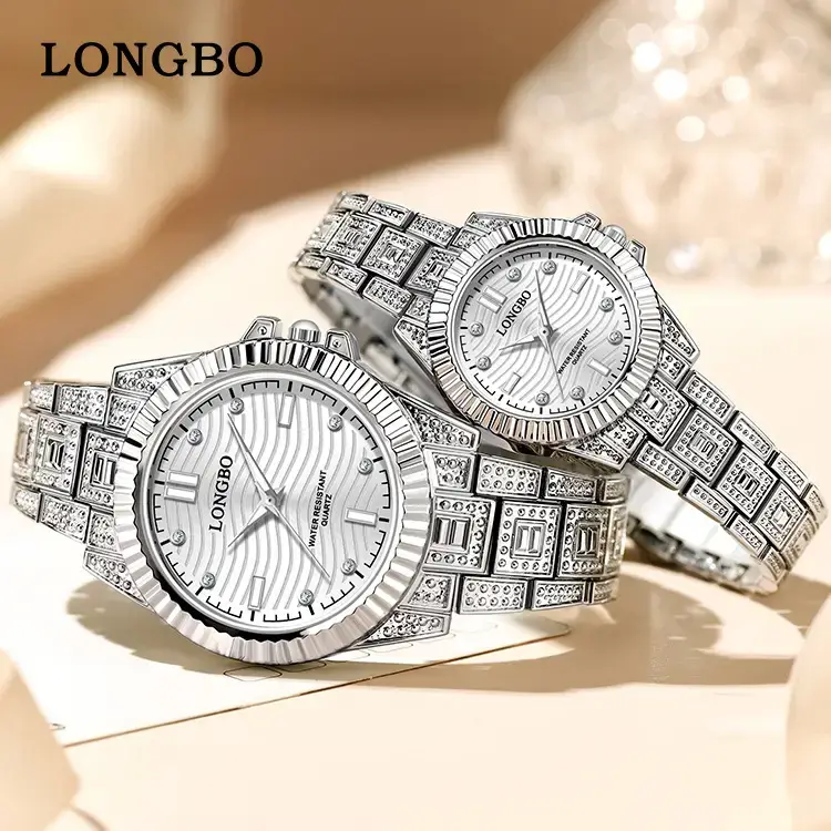 Longbo Gold Cross-border Couple Watches