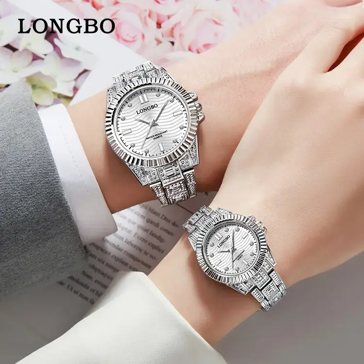 Longbo Gold Cross-border Couple Watches