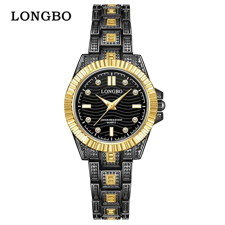 Longbo Gold Cross-border Couple Watches