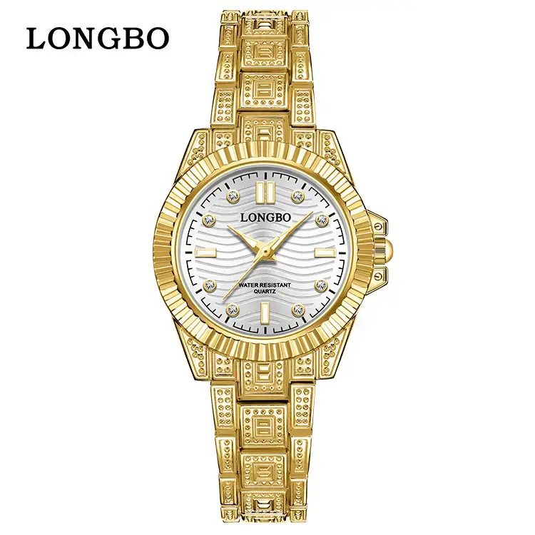 Longbo Gold Cross-border Couple Watches