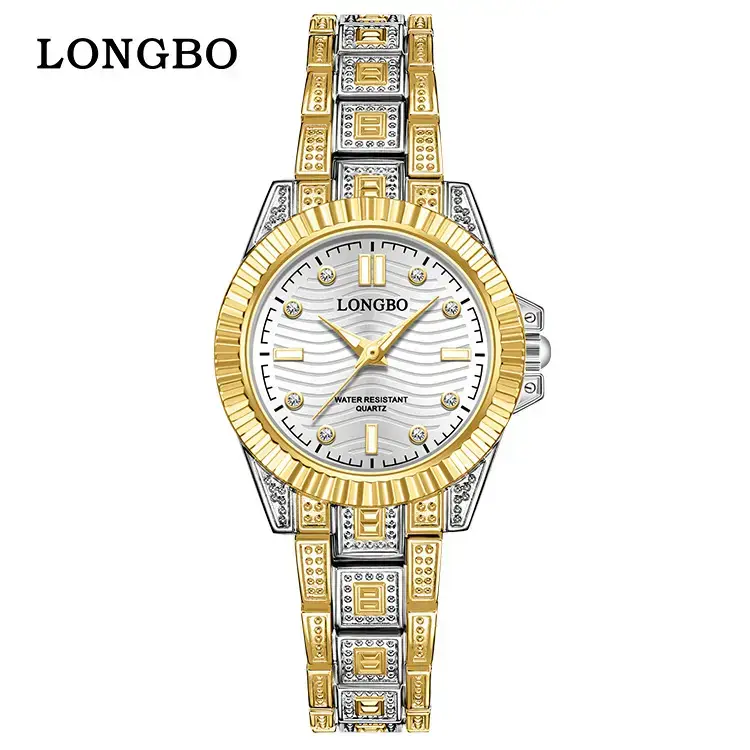 Longbo Gold Cross-border Couple Watches