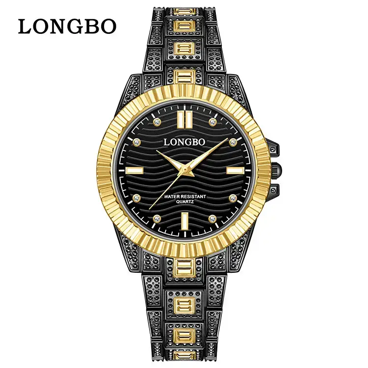 Longbo Gold Cross-border Couple Watches