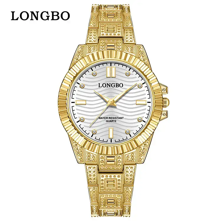 Longbo Gold Cross-border Couple Watches
