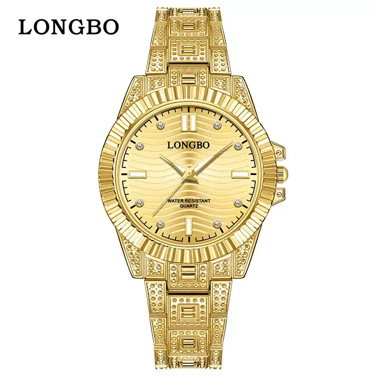 Longbo Gold Cross-border Couple Watches