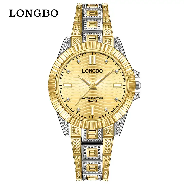 Longbo Gold Cross-border Couple Watches