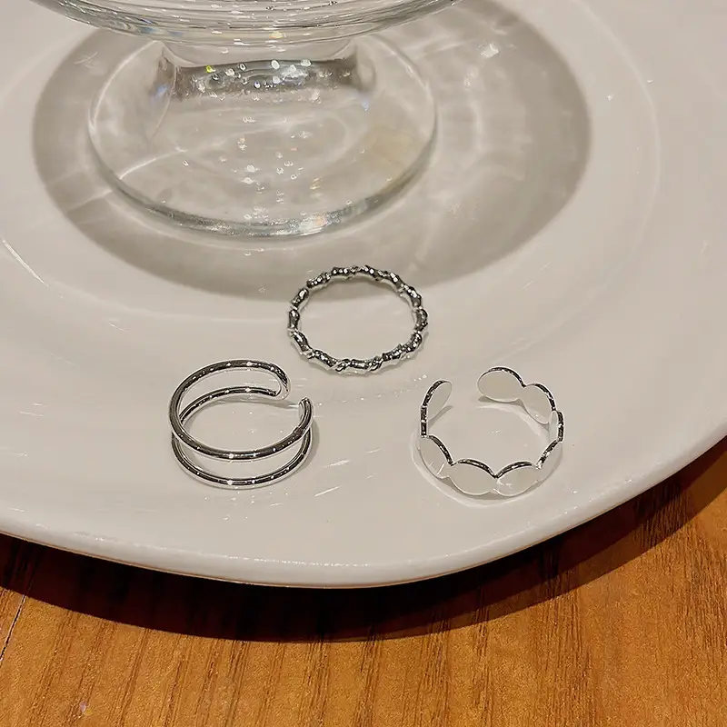 Light Luxury Zircon Love Rings for Women - Image 18