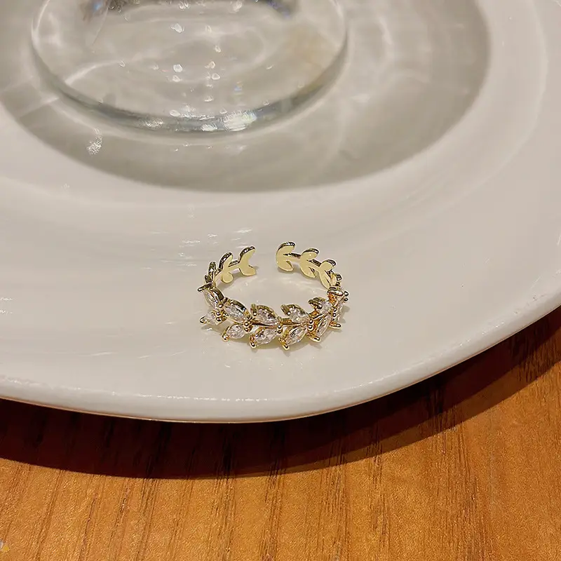 Light Luxury Zircon Love Rings for Women - Image 20