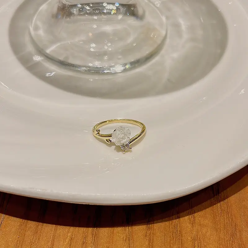 Light Luxury Zircon Love Rings for Women - Image 24