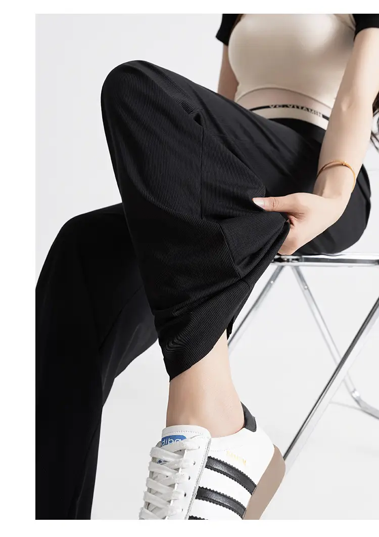 Pregnant Women's Wide Leg Pants Summer Slimming Casual Loose — feature 34
