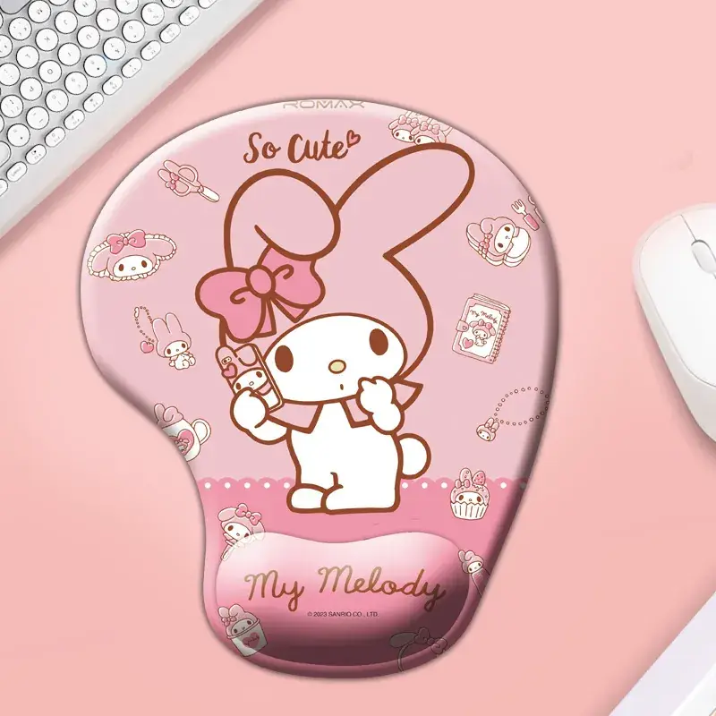 Cute Cat Cartoon Silicone Mouse Pad Non-Slip Office - Image 14
