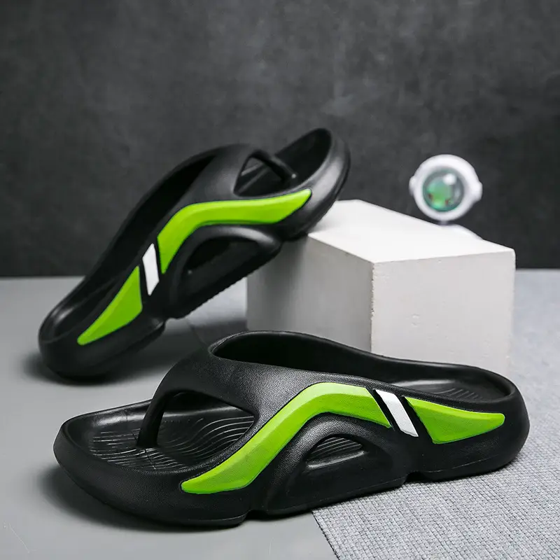 2023 Summer new slippers men's outro fashion casual men's flip-flops wholesale beach flip-flops - Image 6