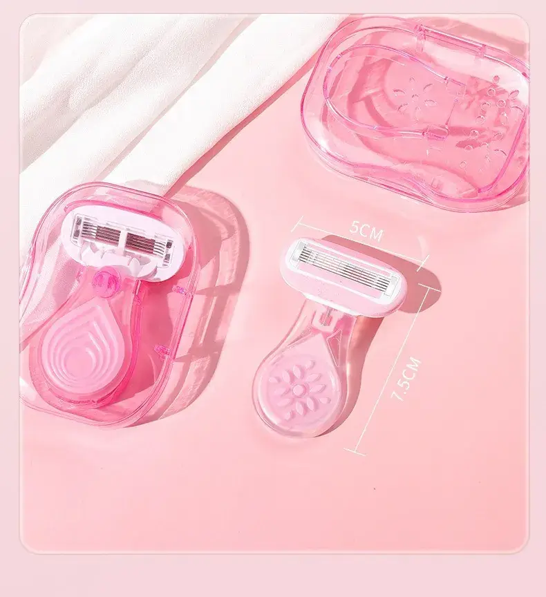 Women's 5-Layer Manual Hair Scraper Pink — feature 15