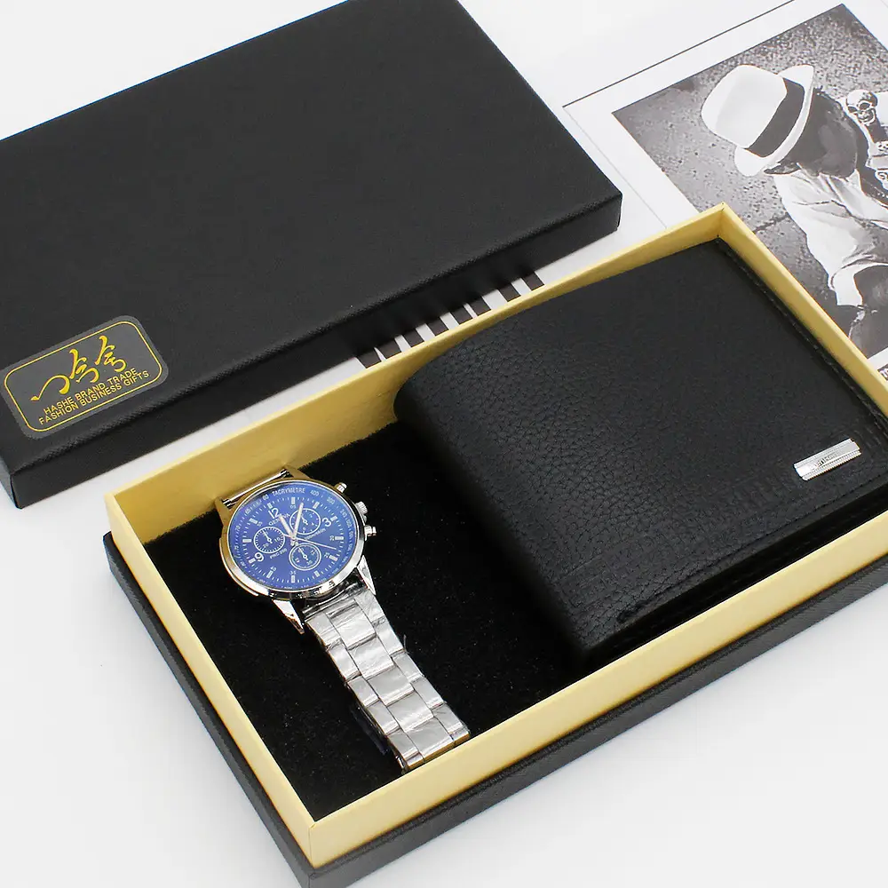New Men's Business Watch with Wallet Set - Image 5