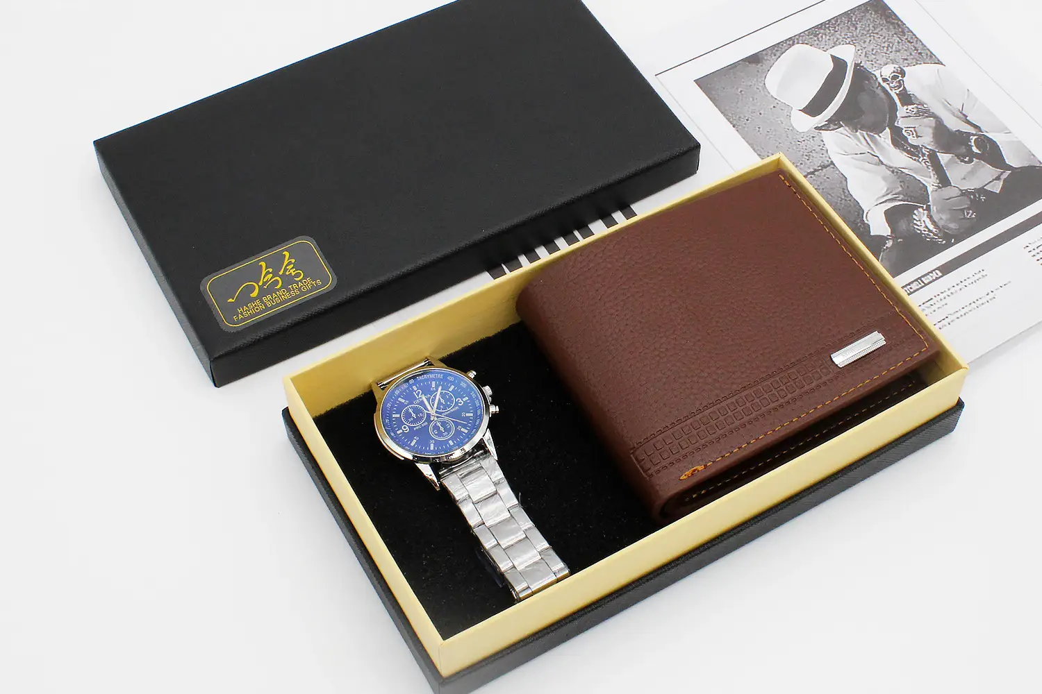New Men's Business Watch with Wallet Set — feature 10