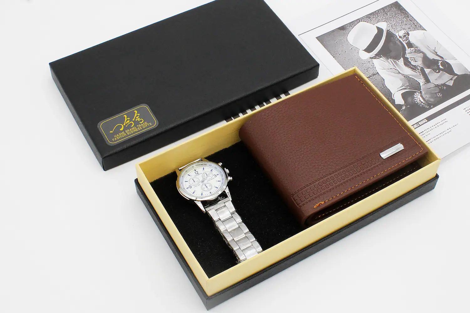 New Men's Business Watch with Wallet Set — feature 11