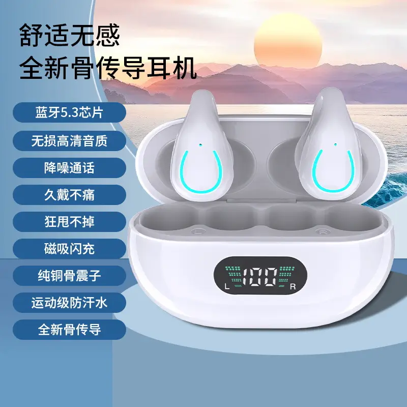 Wireless Bone Conduction Earbuds with Charging Case - Image 9