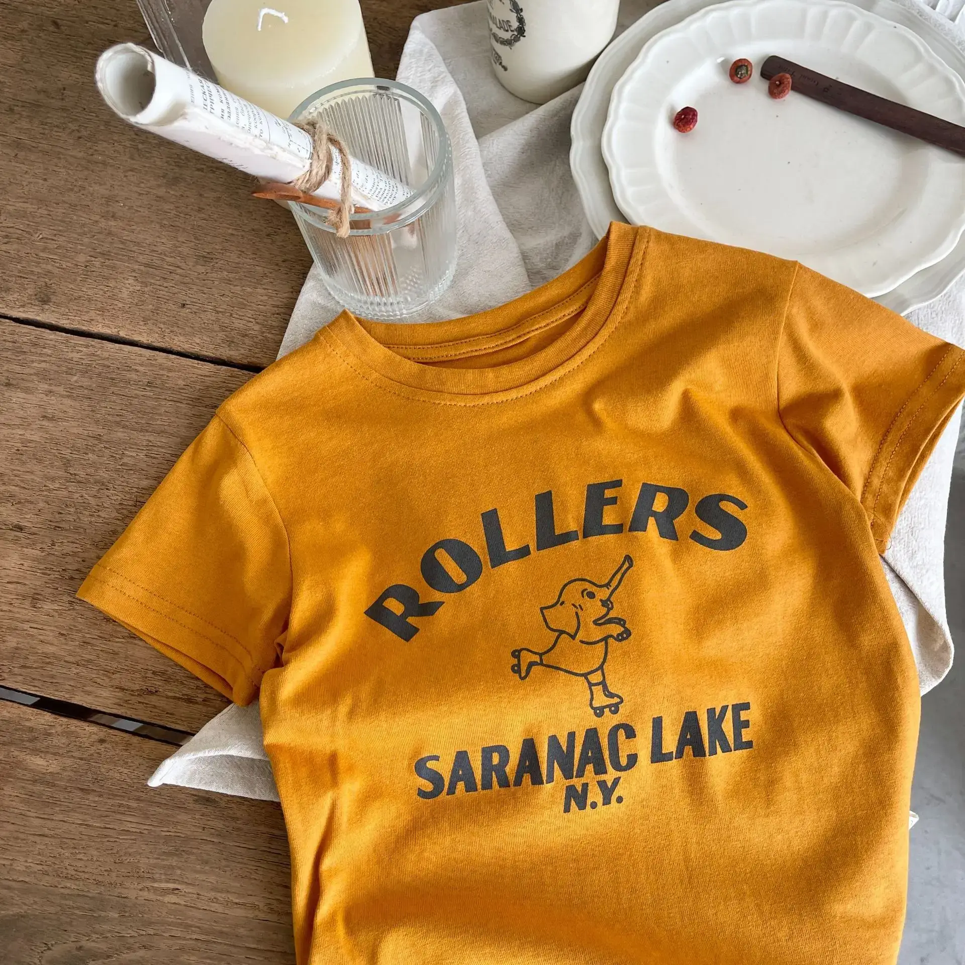 Boys Cartoon T-Shirt Blue 2-7Yrs 2023 Summer - Image 4
