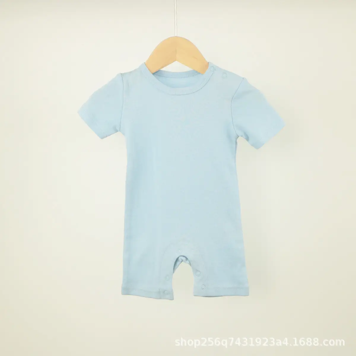 Red Cotton Baby Shorts for Boys - Image 8